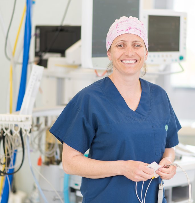 Anaesthesia team member at Canterbury Waitaha